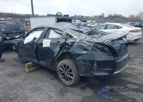 2020 Honda Civic Ex из США, поврежденный, VIN 19XFC1F3XLE209492